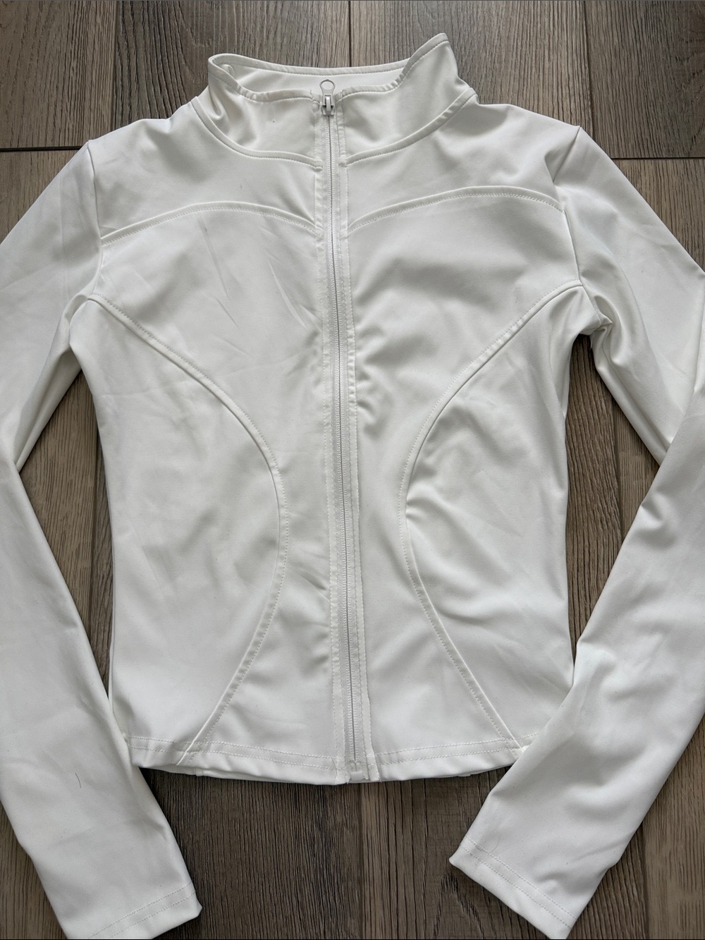 Women’s white Full-Zip Jacket - no brand